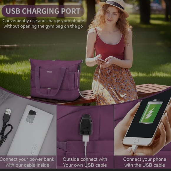 ETRONIK Gym Bag for Women - Picture 6 of 8